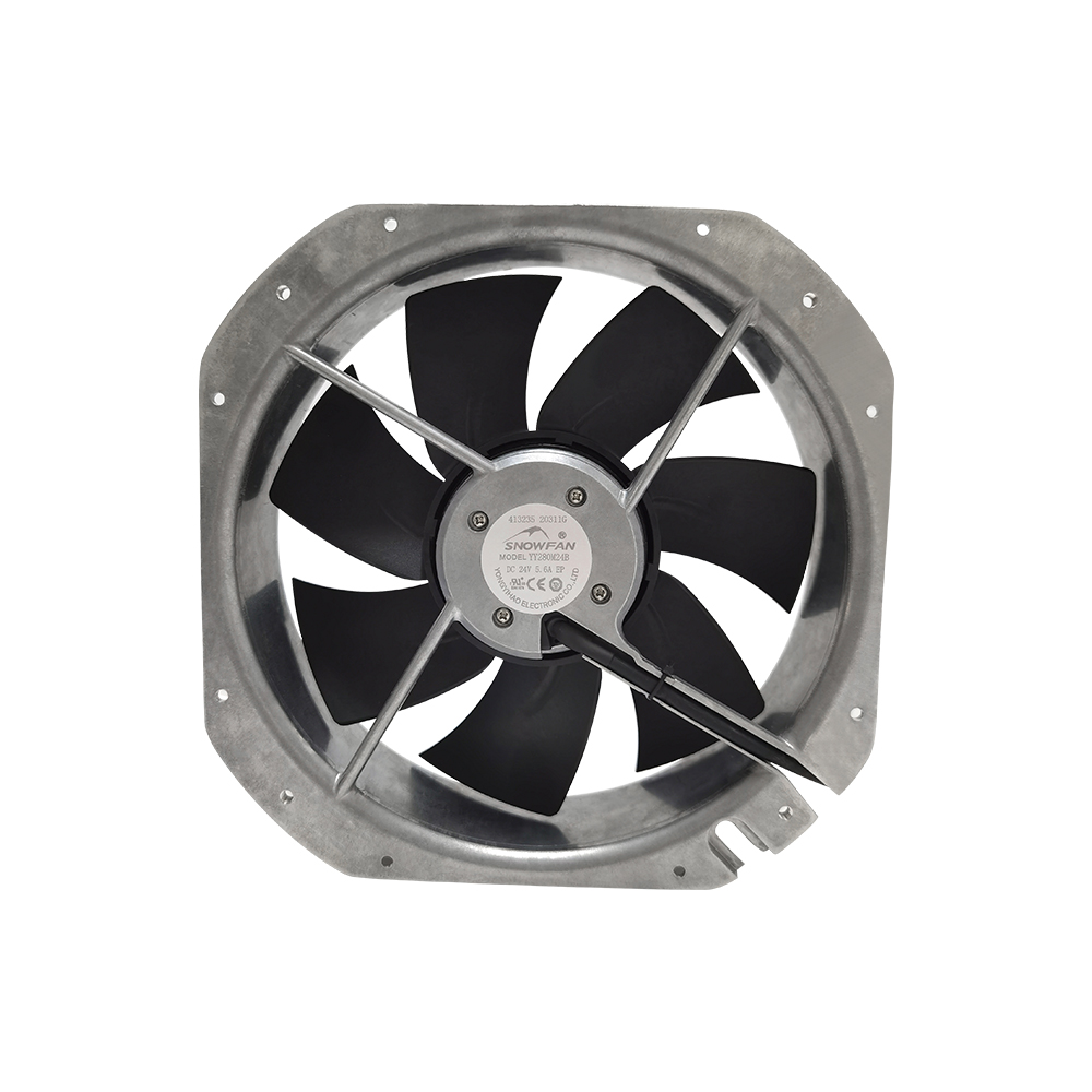 280*280*90mm Industrial Ventilation Fans Cooling Electric axial flow EC fans