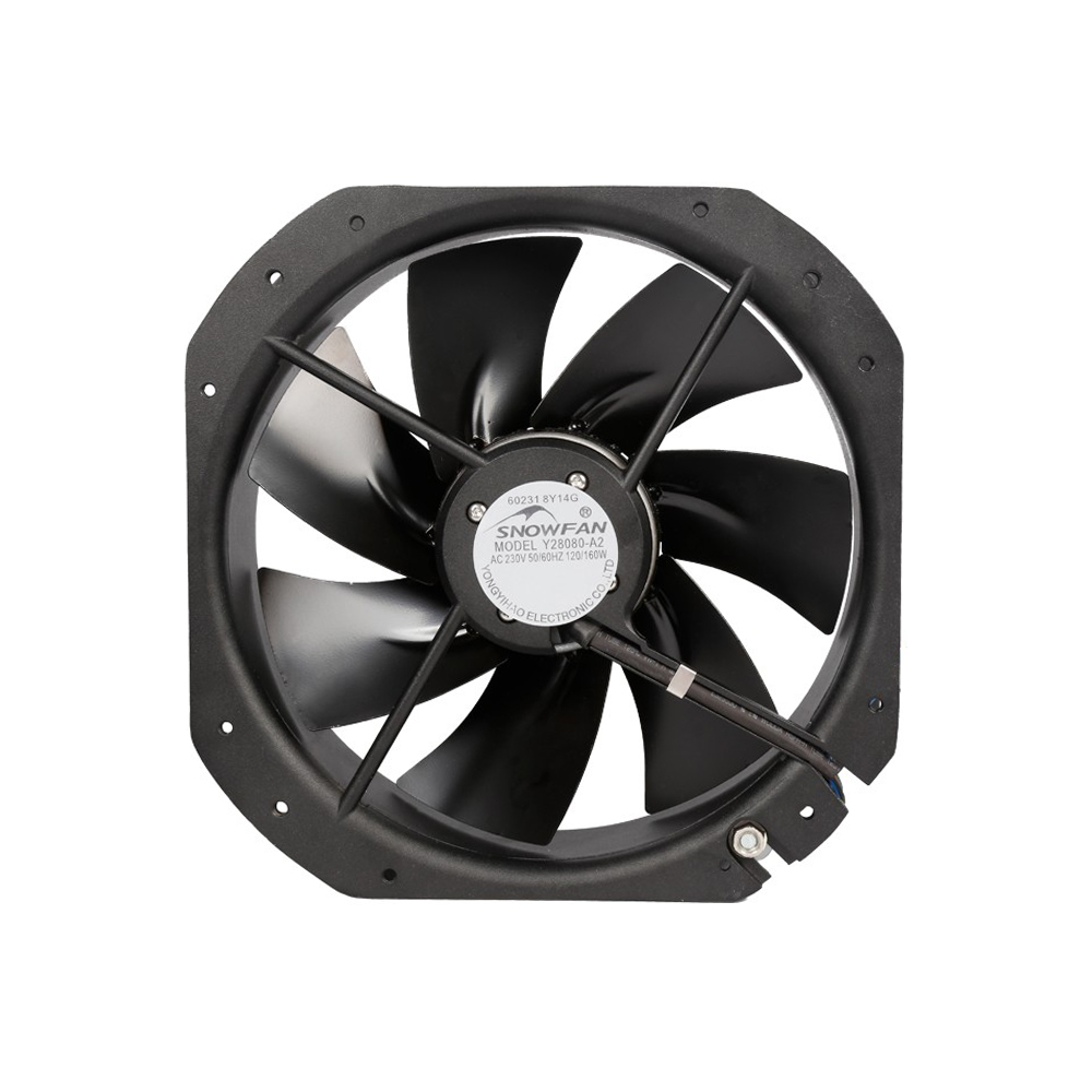 280*280*80mm AC Axial Electric Drive Cabinet Cooling Fan