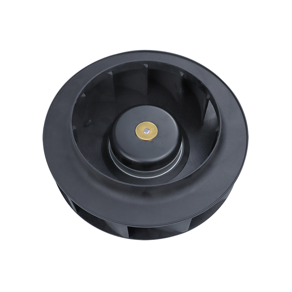 220mm DC plastic backward centrifugal fan 30W 2650 RPM