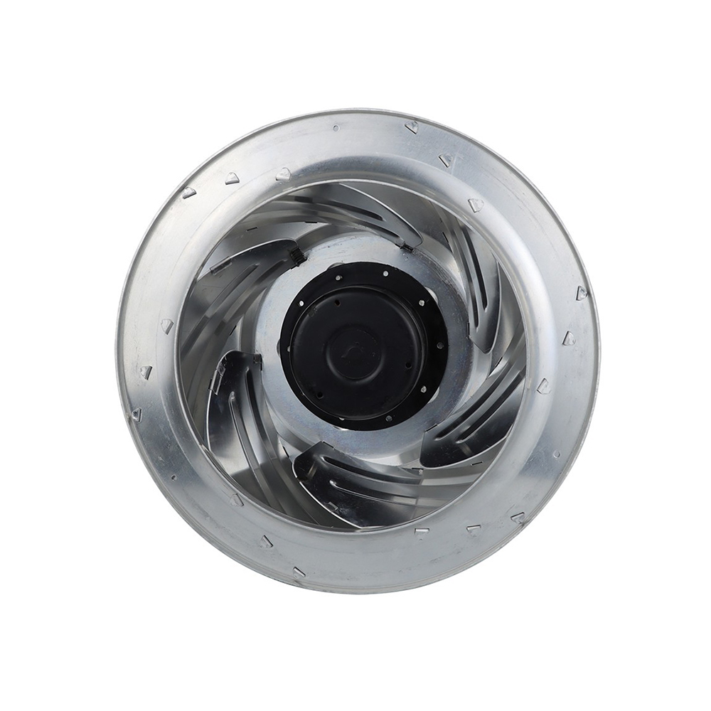 230V Backward centrifugal fan inline duct ventilation exhaust fan single inlet fan blower wheel HVAC