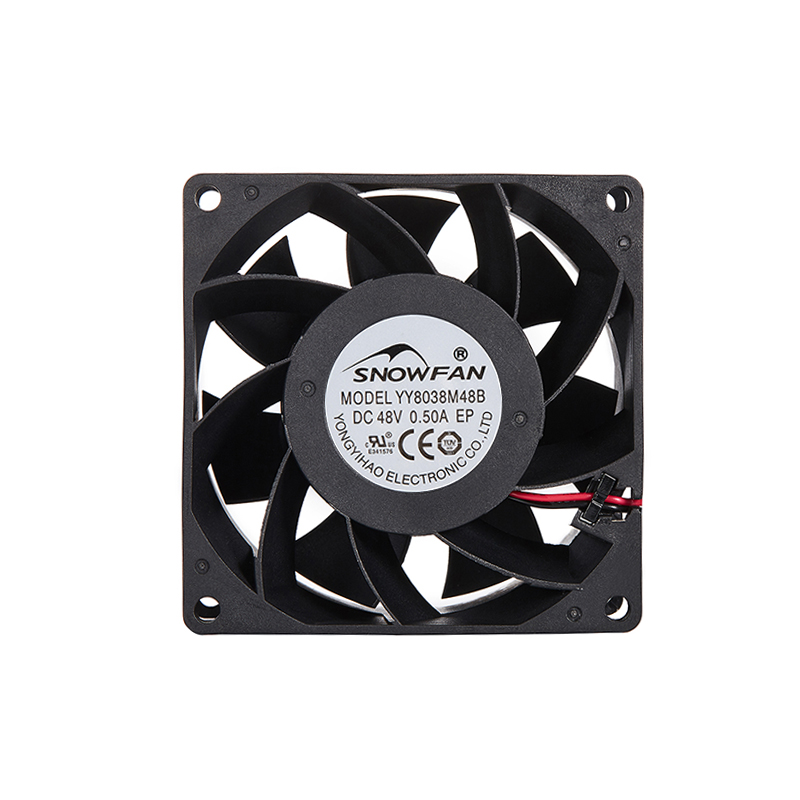 8038mm DC 80*8038mm Axial Flow Cooling Fan