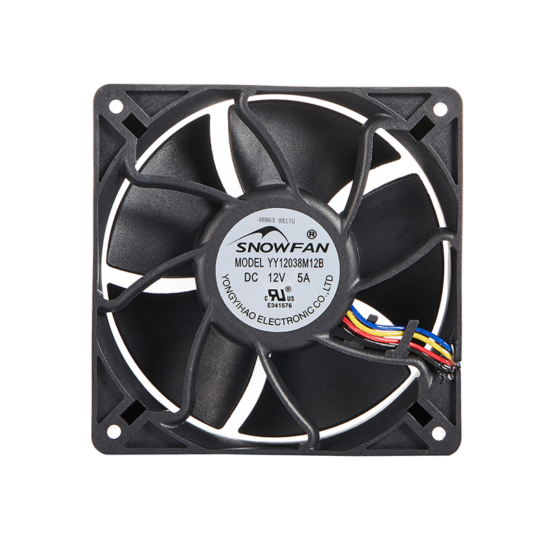 12038-9 Strong cooling Bitcoin Miner Fan 120x120x38mm DC Cooling Mining Fan 120mm
