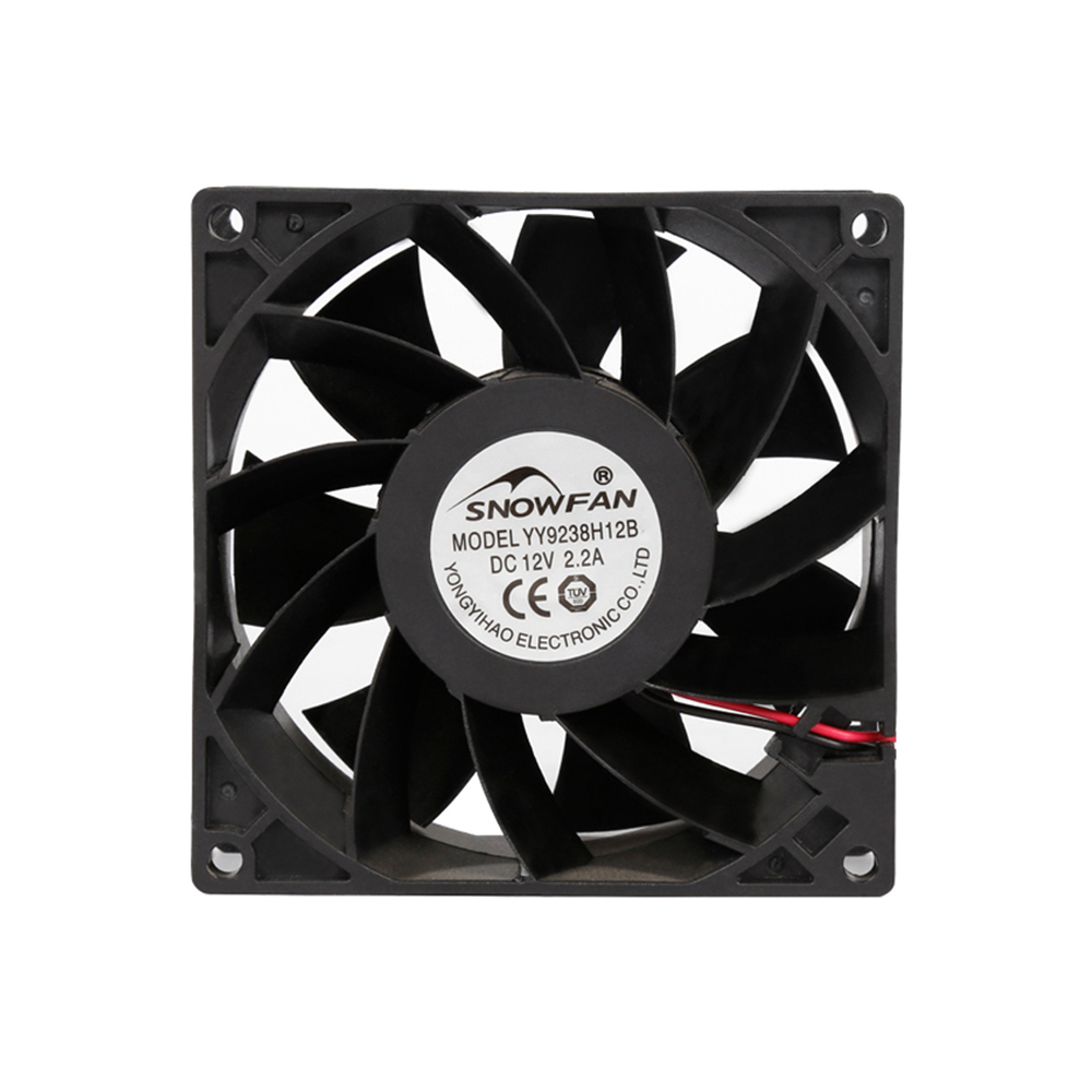 9238-1 12V DC Motor Fan 92mm DC Brushless Axial Cooling Fan Industrial Application